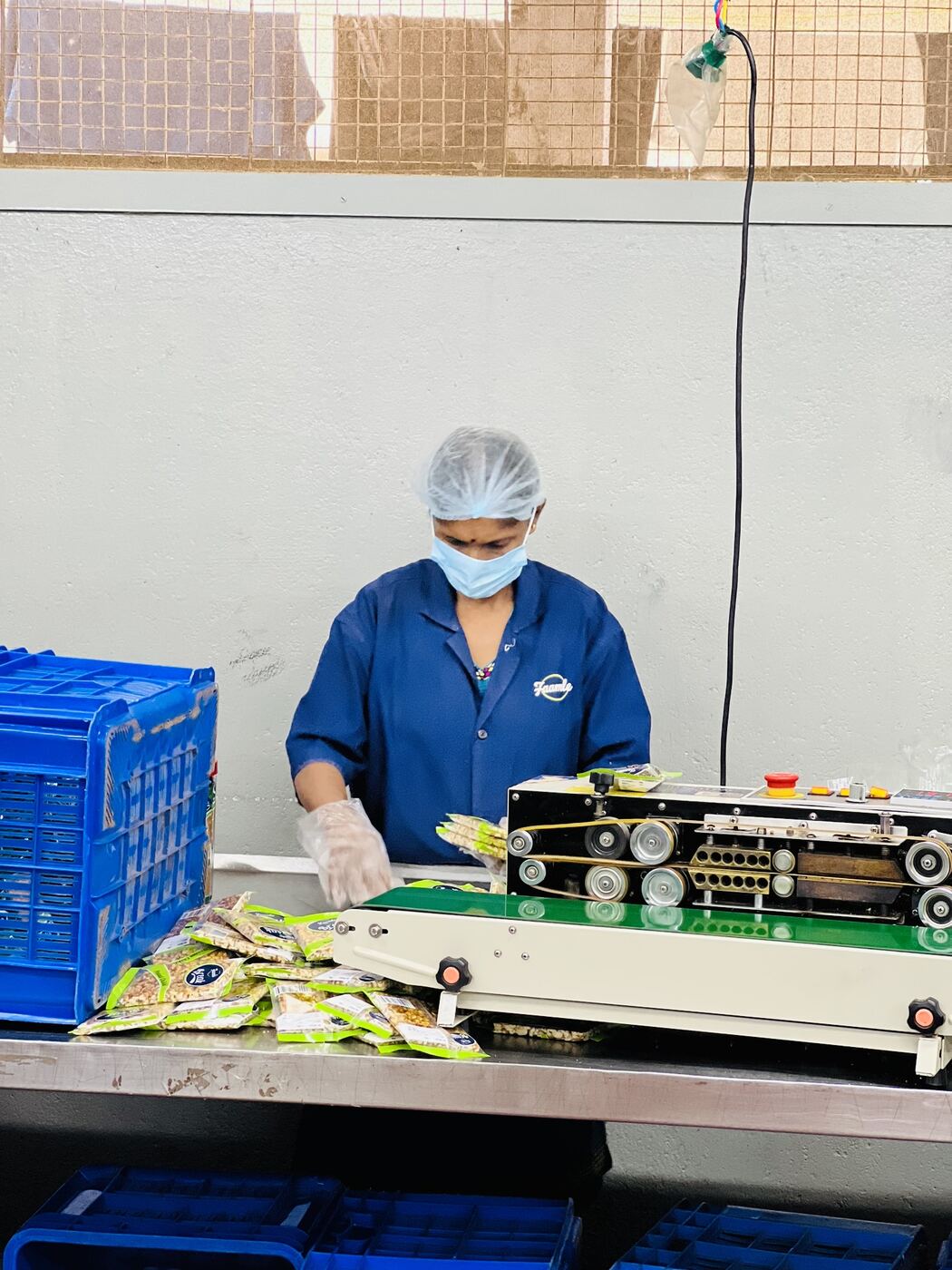 Sealing Machine Operation