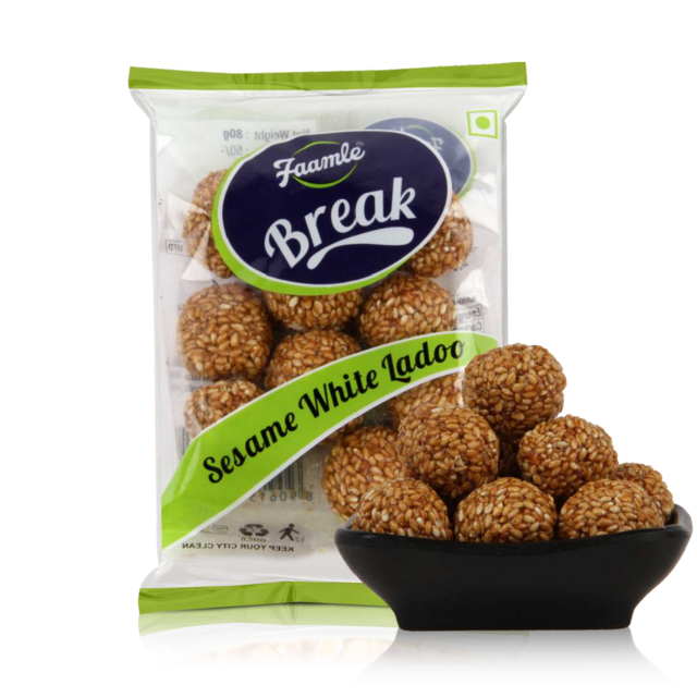 Sesame White Ladoo